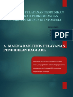 Pengertian Pelayanan Pendidikan Dan Sejarah Perkembangan Pendidikan Khusus Di Indonesia