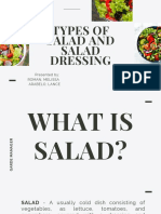 Garde Manager SALAD AND SALAD DRESSING (ARABELO, ROMAN)