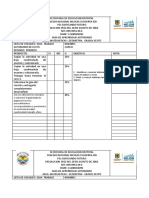 LISTA DE CHEQUEO Geometria Sexto