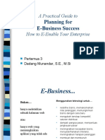 A Practical Guide To Planning For E-Business Success