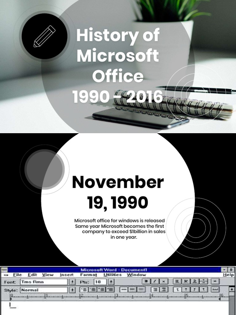 History Of Microsoft Office Pdf Microsoft Office Microsoft Power
