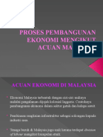 Proses Pembangunan Ekonomi Mengikut Acuan Malaysia