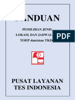 2. Panduan Pemilihan Jenis Tes, Lokasi, Dan Jadwal Tes Di Plti