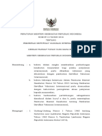 Permenkes Nomor 13 Tahun 2016-Pemberian Sertifikat Vaksinasi Internasional