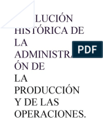 EVOLUCIÓN HISTÓRICA DE LA ADMINISTRACIÓN DE Cris