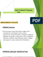 Perencanaan Dan Evaluasi Program Gizi