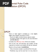 Differential Pulse Code Modulation (DPCM)