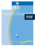 Using The Dynamic Cone Penetrometer and Light Weight Deflectometer For Construction Quality Assurance