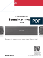 Sound Blaster Roar SR20A UserGuide En