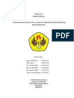 PEMBUATAN GULA CAIR SECARA ASAM DAN ENZIMATIK