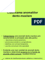09-Clasificarea anomaliilor  dento-maxilare