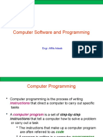 ITC Lect 05 (Computer Software and Programming)