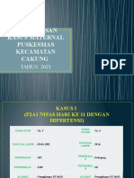 Pembahasan Kasus Maternal 2021