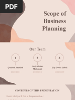 Scope Business Plans