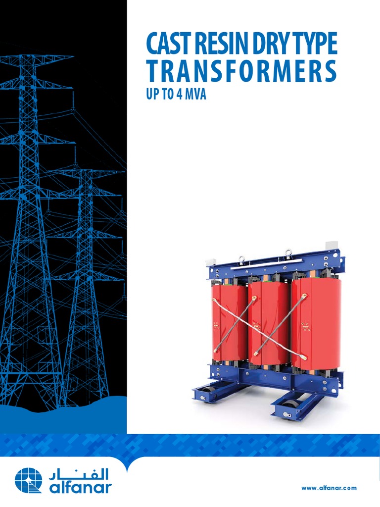 Alfanar Cast Resin Dry Type Transformers | PDF | Transformer ...