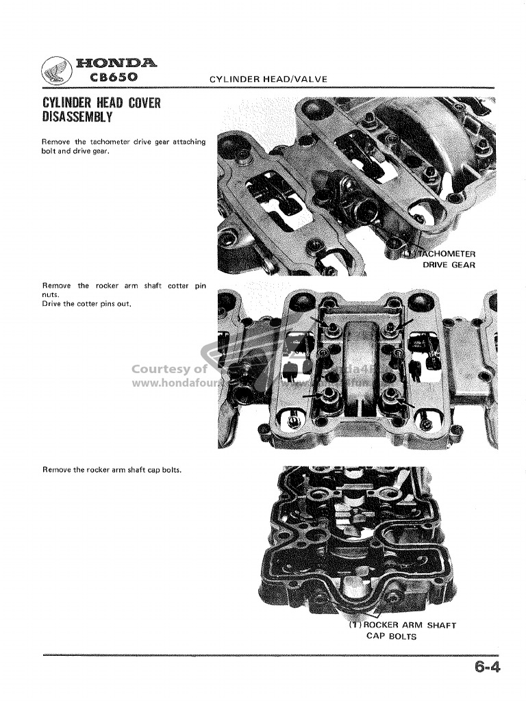 1980 HONDA CB650 SERVICE MANUAL PDF visual data 5