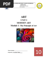 Art 10 Module 1