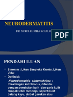 Neurodermatitis: Dr. Nurul Rumila Roem, SP - KK, M.Kes