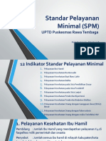 Standar Pelayanan Minimal (SPM) Rapat Mei 2018