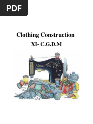 clothing construction book