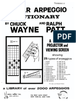 Guitar Arpeggio Dictionary by Chuck Wayne and Ralph Patt