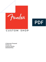 Custom Shop: A Business Proposal Written by Andrian Hendry 00000037942