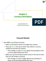 Currency Derivatives: University of South Florida