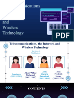 MIS, Group 6, Telecommunications, The Internet, and Wireless Technology