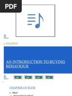 Buying Behavior