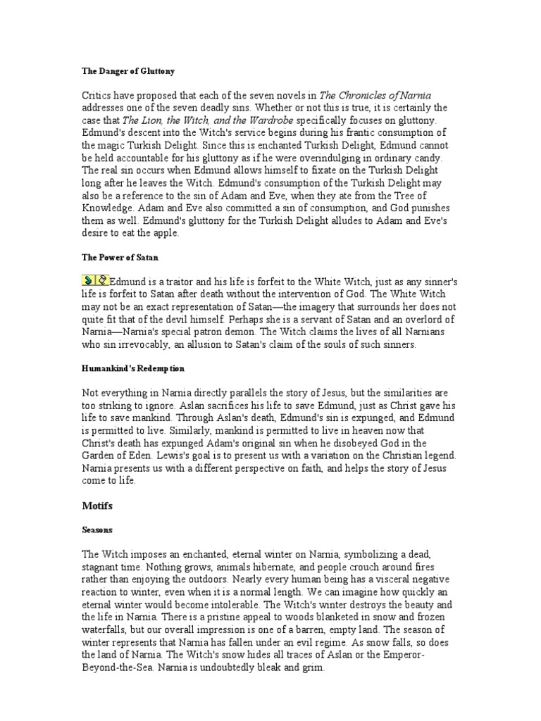 Narnia review essay picture