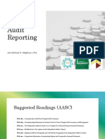 Audit Reporting Presentation Deck 02.06.21