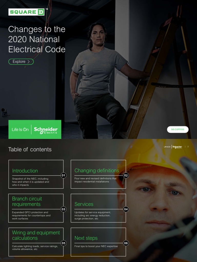 Changes To The 2020 National Electrical Code | PDF | Electrical ...