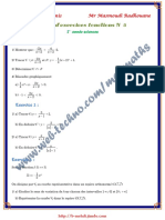 Serie D'exercices (Lycée Pilote) - Math - Les Fonctions (2) - 2ème Sciences