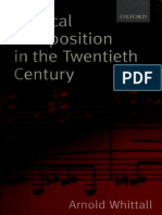 Arnold Whittall - Arnold Whittall - Musical Composition in The Twentieth Century (1999, Oxford University Press)