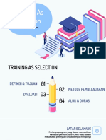 Overview Training As Selection 2021