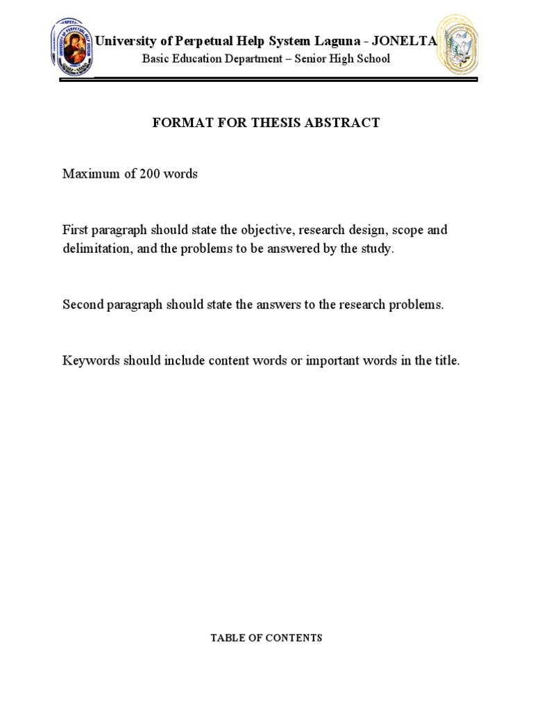 University of Perpetual Help System Laguna - JONELTA: Basic Education  Department - Senior High School | PDF | Thesis | Leadership, image size:768x1024