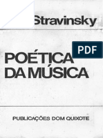 Stravinsky, Poética da Música (1971)
