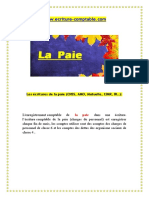 Ecriture Comptable de La Paie PDF