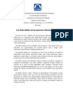 Los 7 Habitos de Las Personas Altamente Efectivas