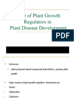 Role of Plant Growth Regulators in Plant Disease Development