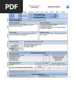 IB SL AA Unit 08 - Quantifying Randomness