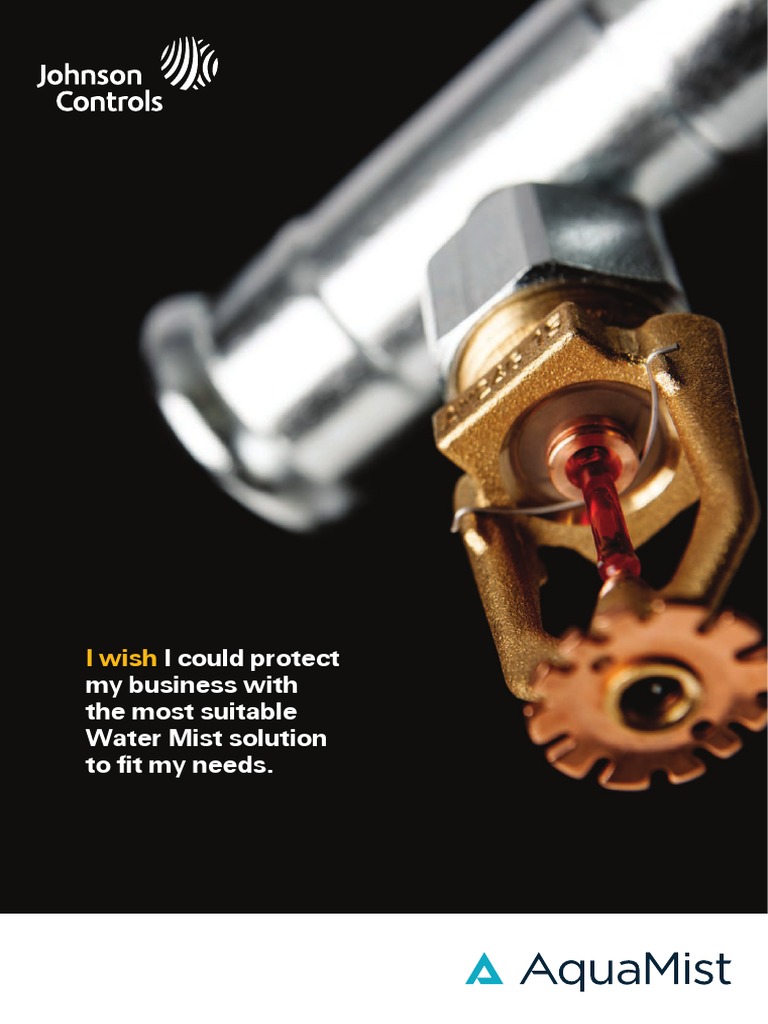 Tyco Aquamist Brochure | PDF | Fire Sprinkler System | Fires