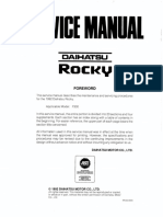 1992 Daihatsu Rocky f300 Service Manual (1)