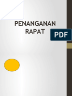 Penanganan Rapat