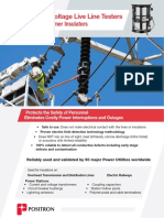 Positron High Voltage Live Line Testers: For Ceramic & Polymer Insulators