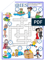 Look at The Pictures and Fill in The Crossword Puzzle