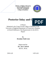 Posterior Inlay and Onlay: Ibrahim Nabil Aziz