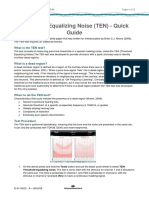 Threshold Equalizing Noise (TEN) - Quick Guide: What Is The TEN Test?