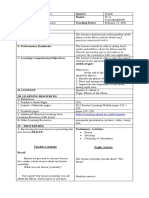 Moises B. Muesco Grade 5 Science Lesson Plan