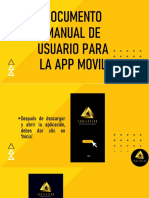 Manual de Usuario para La App Movil